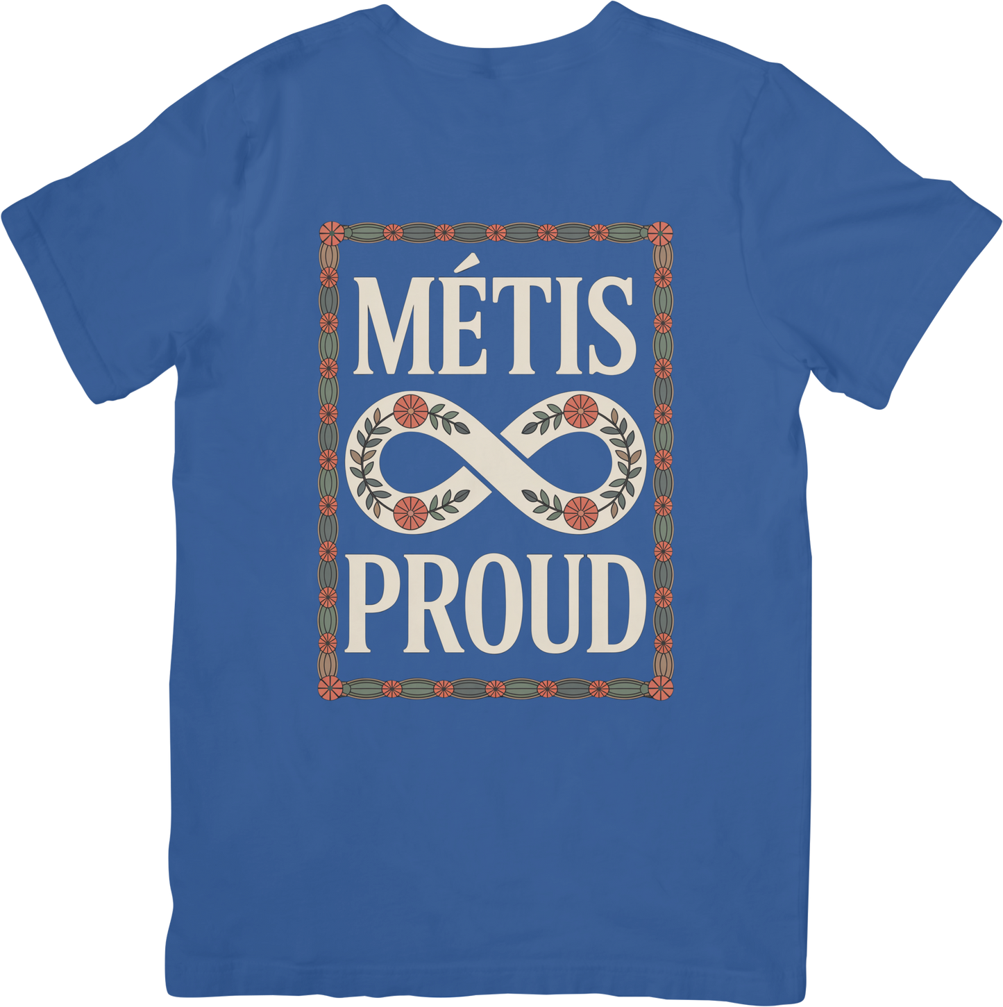 Métis Proud – Heritage Infinity Floral Tee