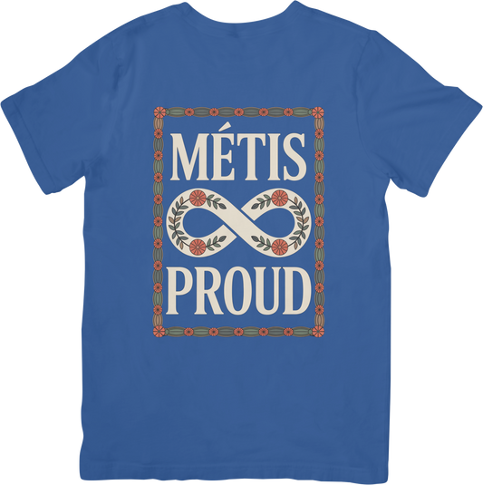 Métis Proud – Heritage Infinity Floral Tee