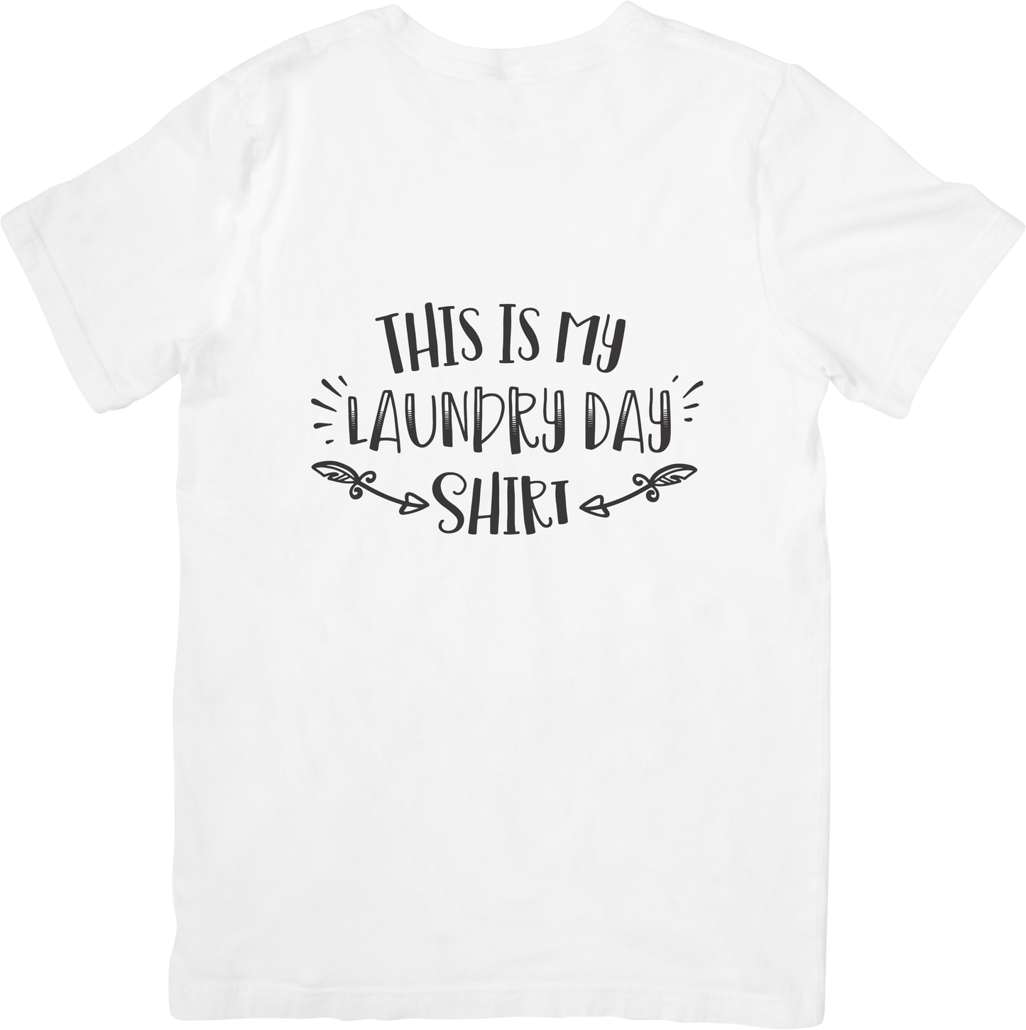 This Is My Laundry Day Shirt – Funny Minimal Tee